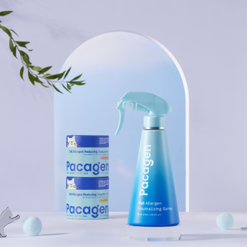 Pacagen Cat Allergen Spray and Pacagen Cat Allergen Neutralizing Supplement