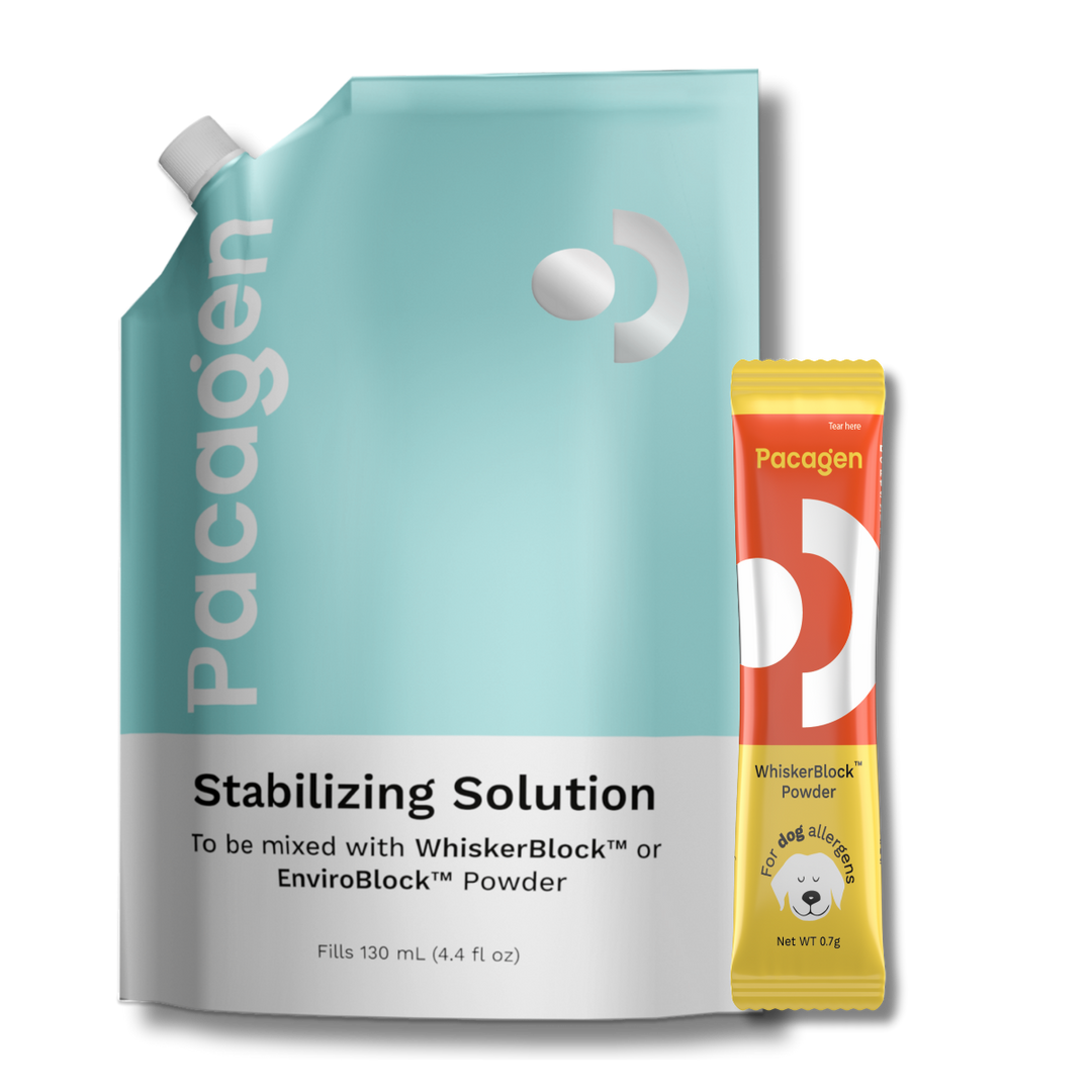 Dog Allergen Neutralizing Powder + Stabilizing Solution Refill Pack