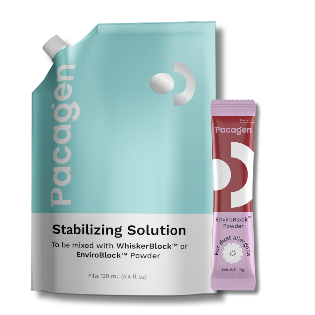 Dust Allergen Neutralizing Powder + Stabilizing Solution Refill Pack