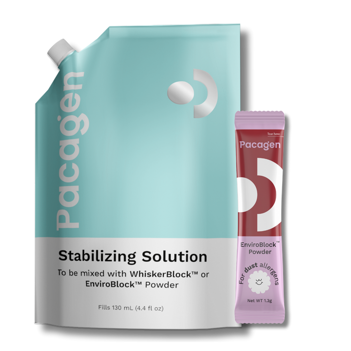 Dust Allergen Neutralizing Powder + Stabilizing Solution Refill Pack