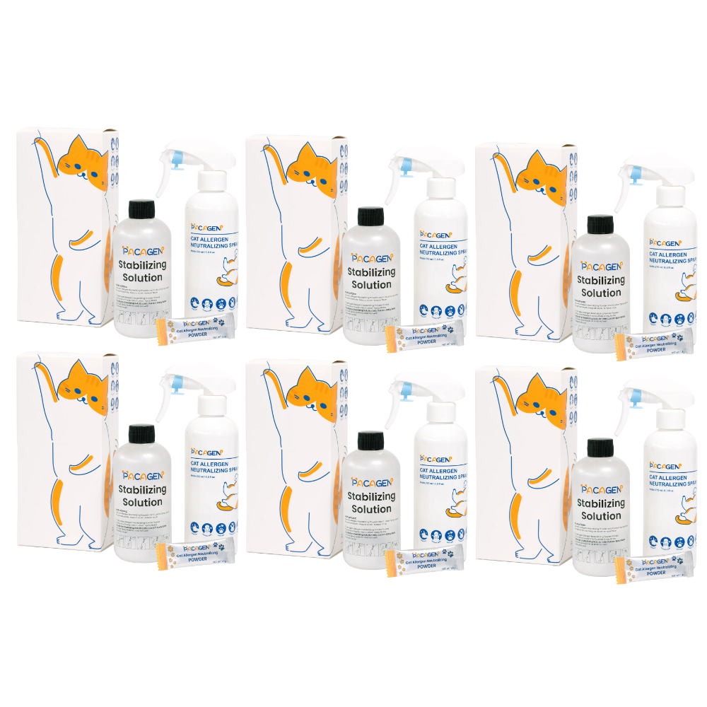 Cat Allergen Neutralizing Spray Six Pack Refill