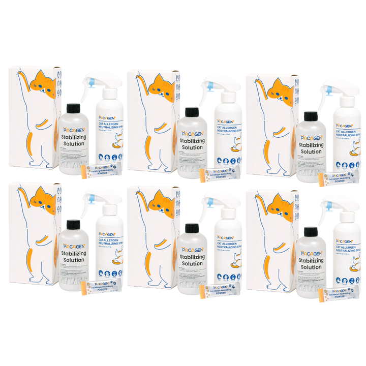 Cat Allergen Neutralizing Spray Six Pack Refill